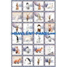 Látkový panel - varianty velikosti  124-165 číslicový