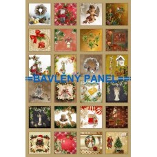 Látkový panel - varianty velikosti  124-205
