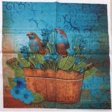 BAVLNĚNÝ PANEL 35 x 35 cm - vin56