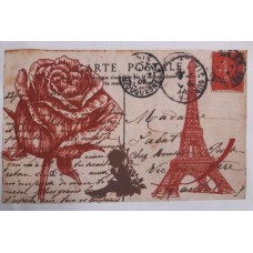 BAVLNĚNÝ PANEL 15 x 24 cm - vin64