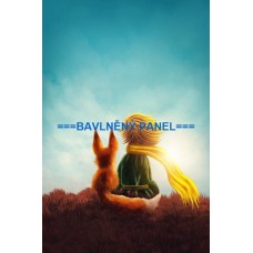 BAVLNĚNÝ PANEL Malý princ - 11x15 cm BSK-70