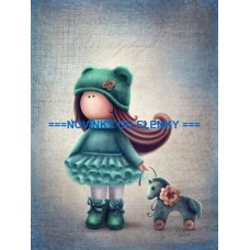 BAVLNĚNÝ PANEL-  18x25 cm    BSK-69