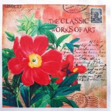 BAVLNĚNÝ PANEL 15x15 cm - vin160