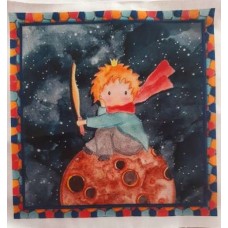 BAVLNĚNÝ PANEL MALÝ PRINC 20x20 cm  MDP92