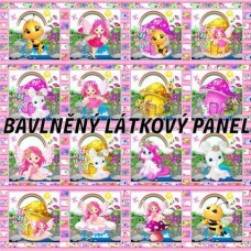 Bavlněná látka - sada 35 x 35 cm /nejen na pexeso/ kolekce 10pex