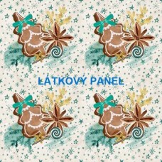 BAVLNĚNÝ PANEL  15x15 cm VAF91