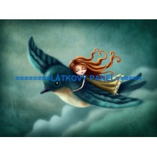 BAVLNĚNÝ PANEL Malenka   7x10 cm  BSK-45
