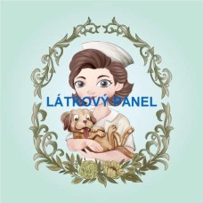 BAVLNĚNÝ PANEL  15x15 cm   DOF616