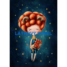 BAVLNĚNÝ PANEL Lev 22x30 cm  BSK-120