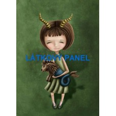 BAVLNĚNÝ PANEL Kozoroh 22x30 cm  BSK-106