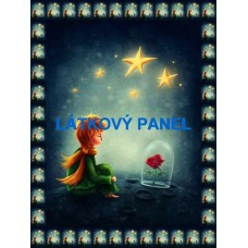 BAVLNĚNÝ PANEL Malý princ - 26x35 cm BSK-b04