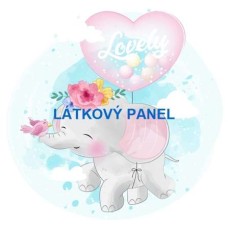 BAVLNĚNÝ PANEL  40 x 40 cm   LPF93